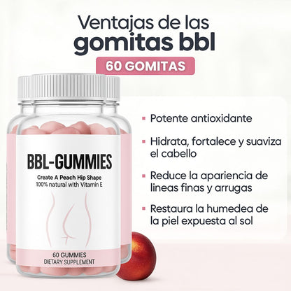 BBL CURVY GUMMIES® - Realza tus curvas y gluteos con cada gomita 🍑