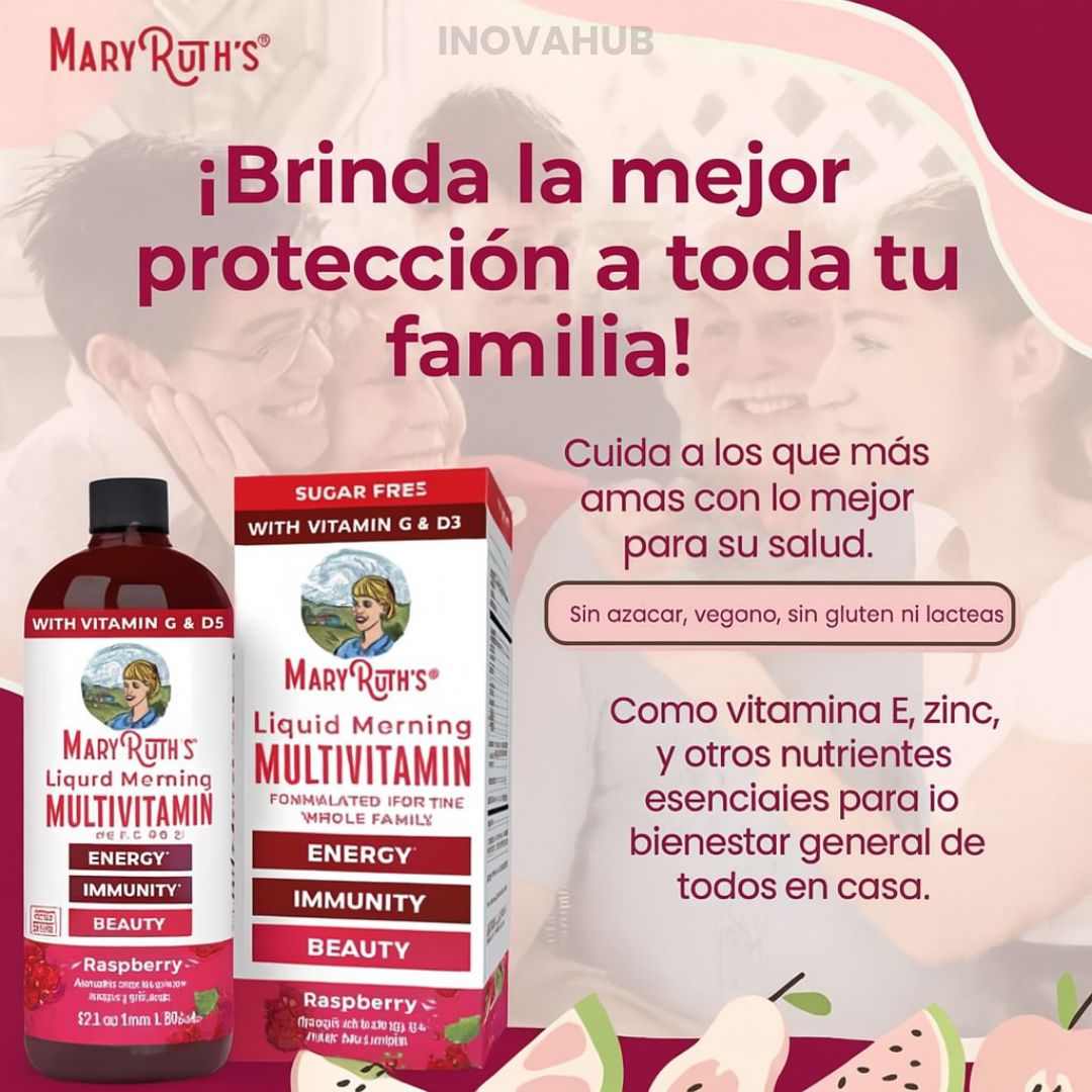 COMBO 2X1 TRATAMIENTO COMPLETO | Multivitamínico M Ruths+ Hair Growth