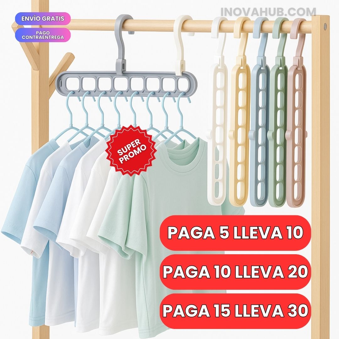 Gancho SmartCloset Flex™ x10