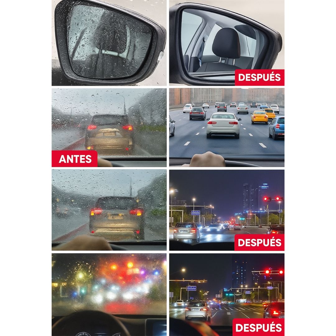 VistaClear Pro - Limpiador desengrasante para vidrio de carro