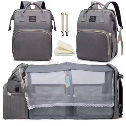 PAÑALERA CUNA PORTÁTIL - TODO EN 1