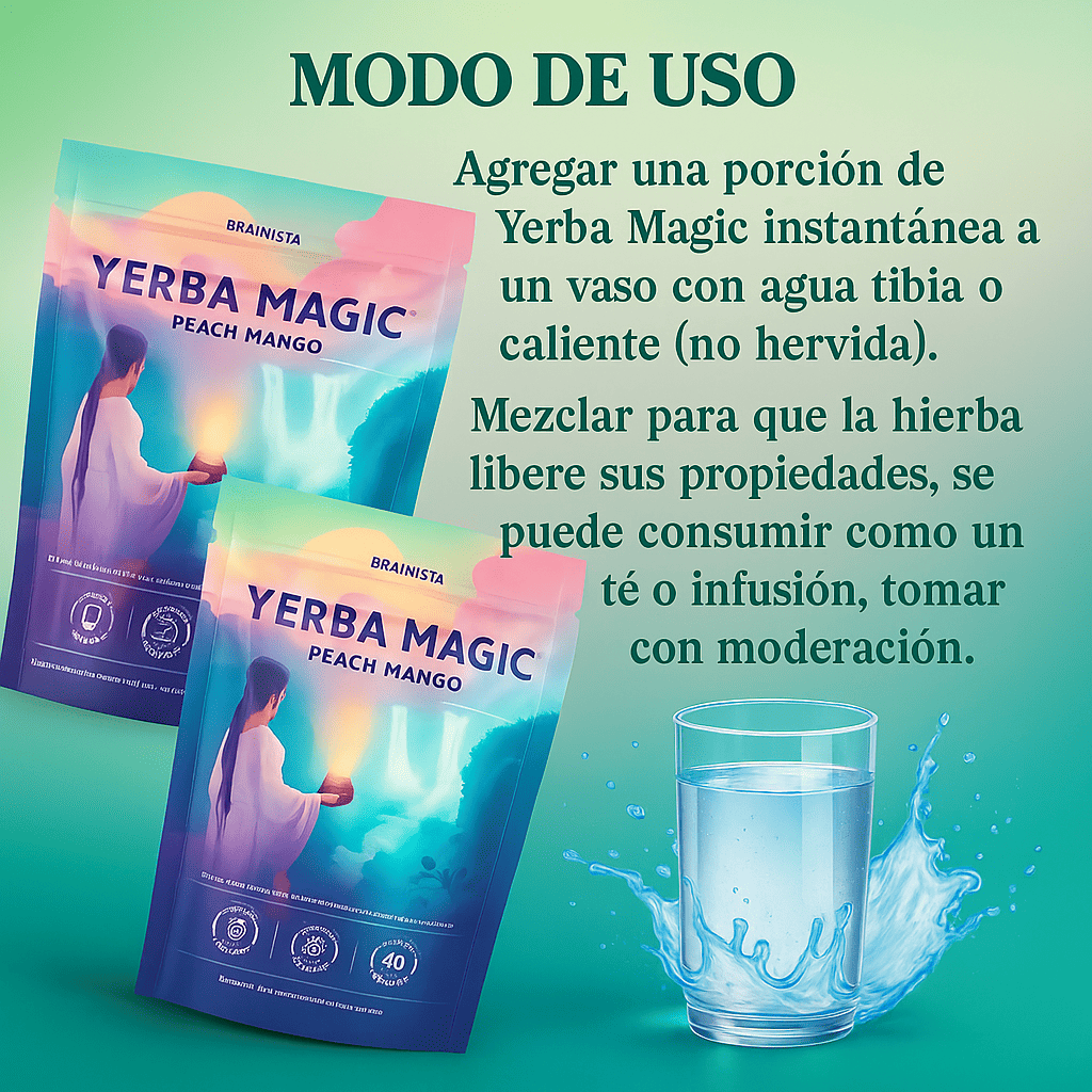 YERBA MAGIC® – Energía limpia, enfoque claro y control del apetito desde el primer sorbo