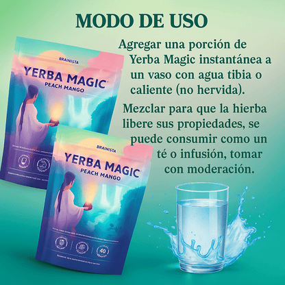 YERBA MAGIC® – Energía limpia, enfoque claro y control del apetito desde el primer sorbo