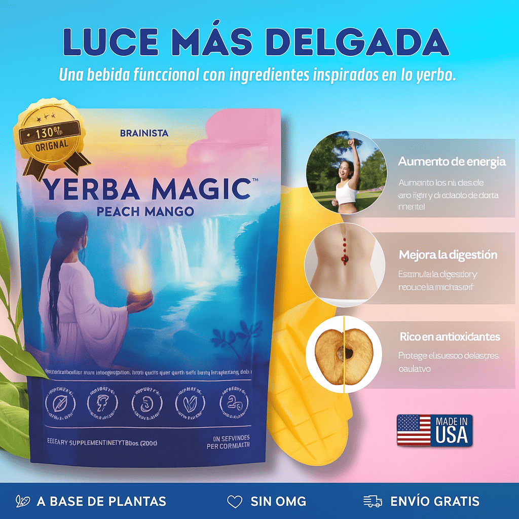 YERBA MAGIC® – Energía limpia, enfoque claro y control del apetito desde el primer sorbo
