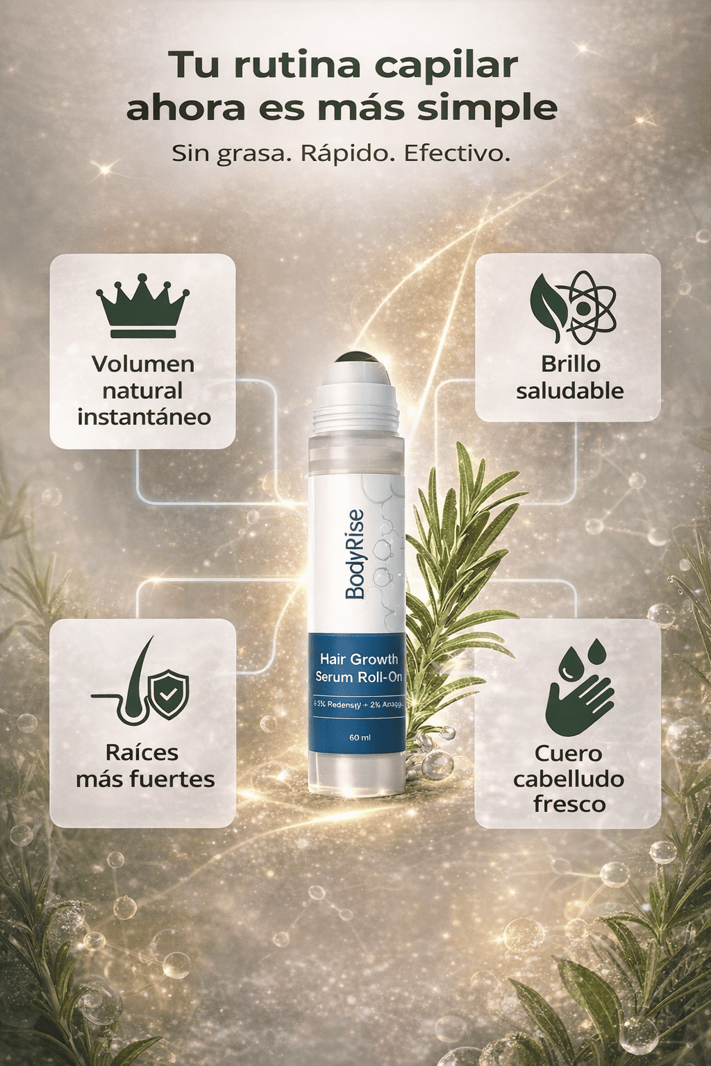 Bodywise Sérum para el Crecimiento del Cabello