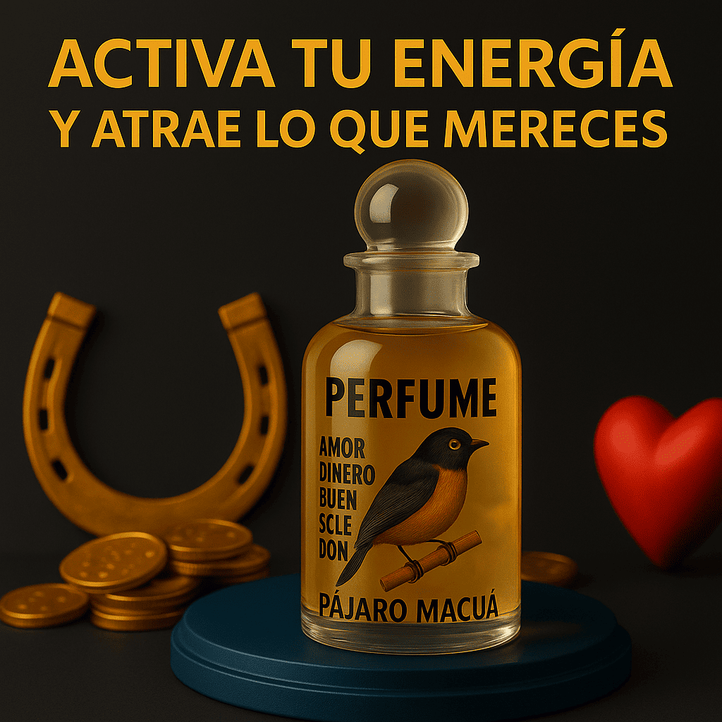 Pájaro Macuá Perfume – La esencia que atrae miradas y oportunidades